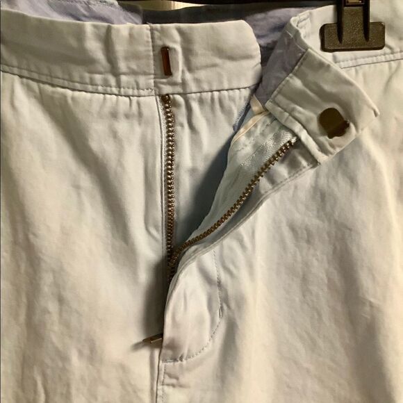 J Crew factory light blue cotton deck short 33 EUC - Picture 3 of 8